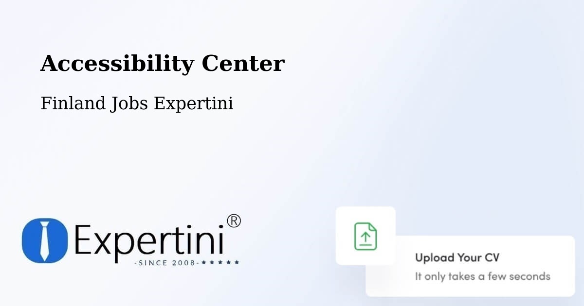 Accessibility Statement – Lempäälä - Finland Jobs Expertini